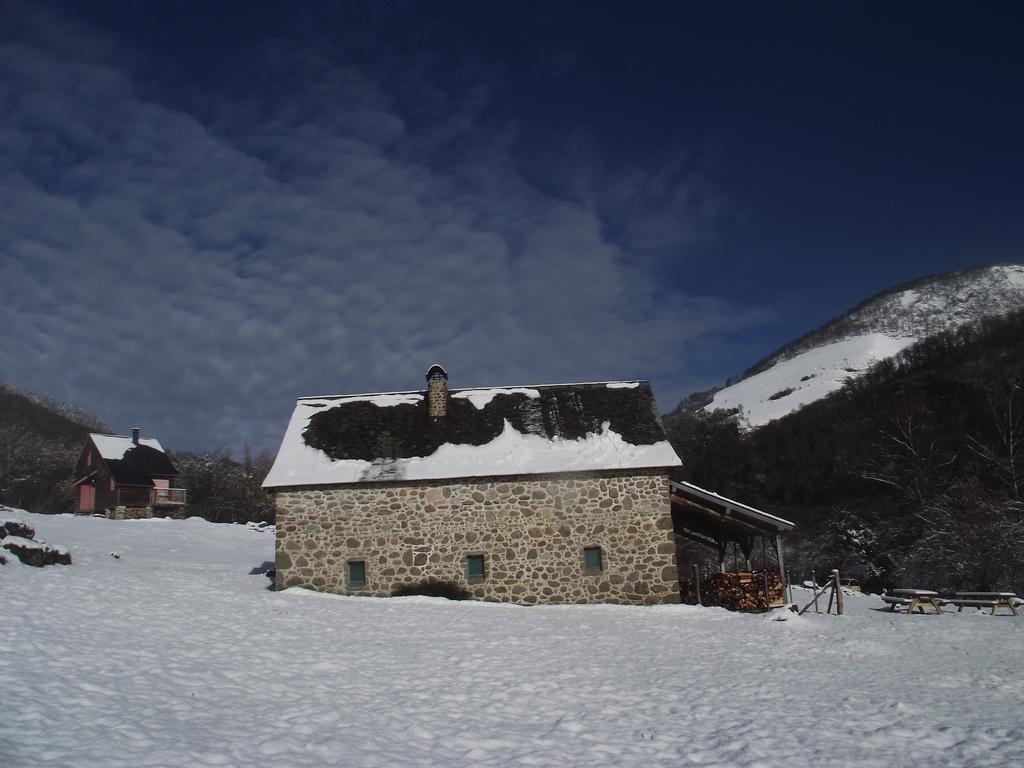 Les Chalets De La Foret D'Issaux Osse-en-Aspe Værelse billede
